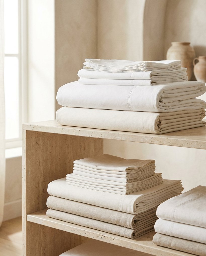 Hospitality linen for hospitality properties